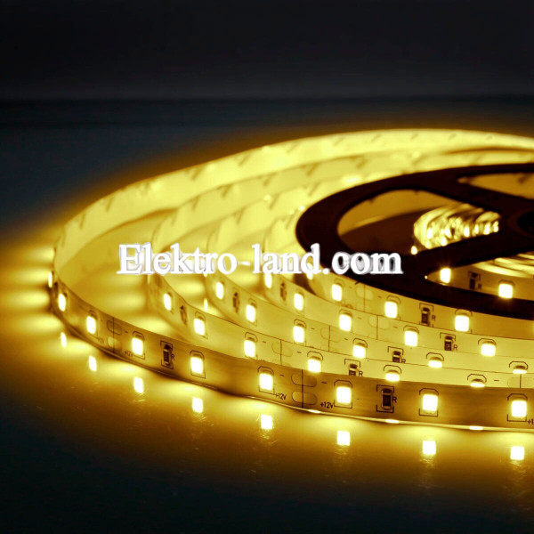 Светодиодная лента теплый белый цвет B-LED 3528-60 R негерметичная, 1м